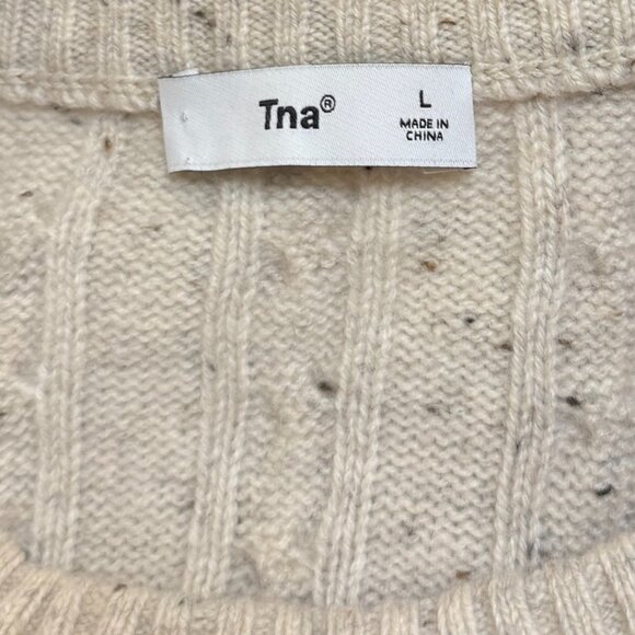 NWOT Aritzia TNA Cashwool Percy Sweater - Picture 7 of 9